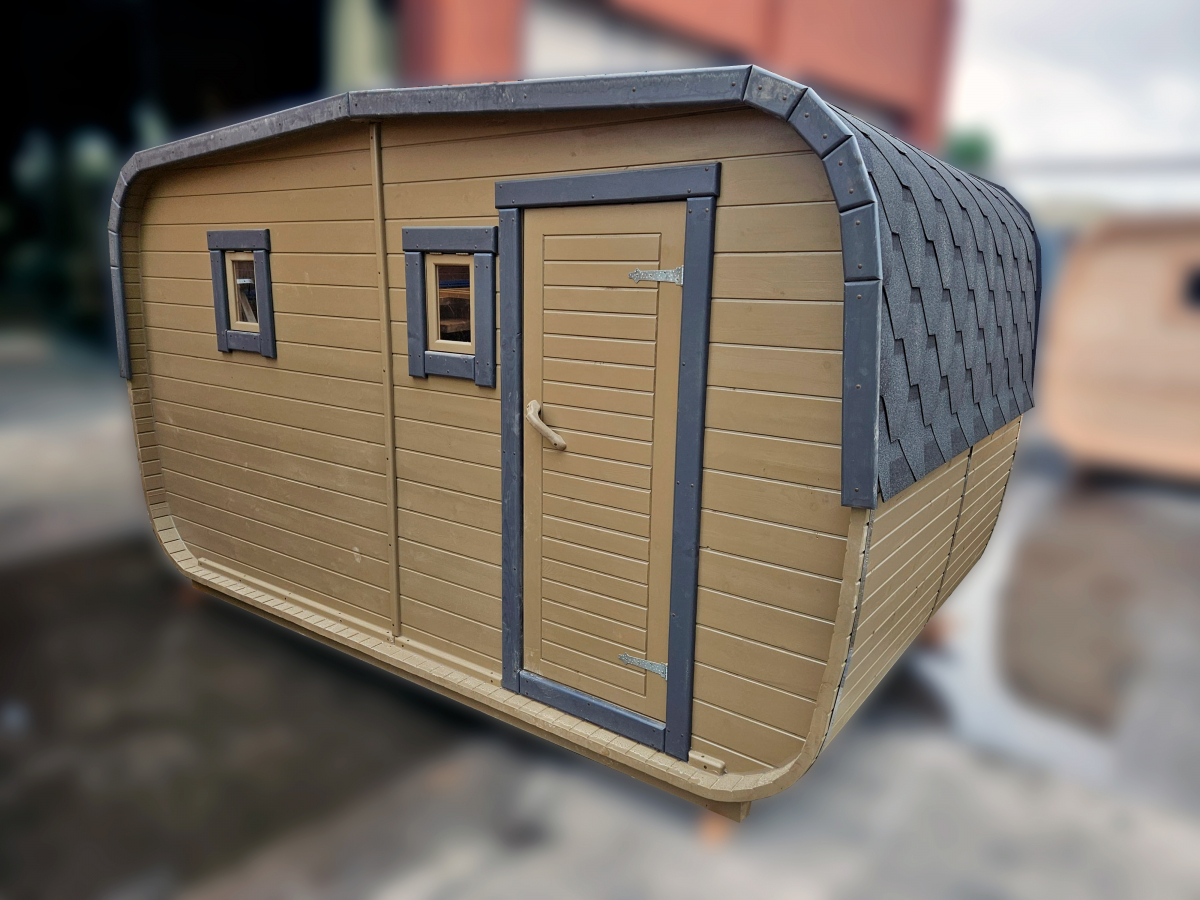 Овальная-Окта Баня-Бочка 4 метра